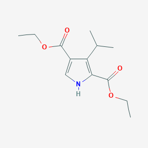 2,4-diethyl3-(propan-2-yl)-1H-pyrrole-2,4-dicarboxylate图片