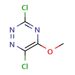 3,6-dichloro-5-methoxy-1,2,4-triazine图片
