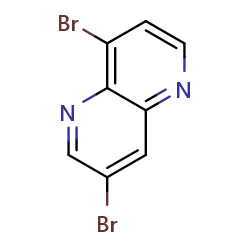 3,8-Dibromo-1,5-naphthyridine图片