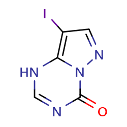 8-Iodopyrazolo[1,5-a][1,3,5]triazin-4(3H)-one图片