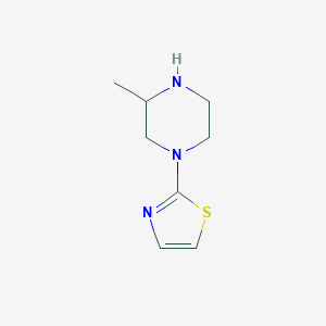 3-methyl-1-(1,3-thiazol-2-yl)piperazine图片