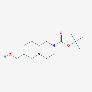 2-Boc-7-hydroxymethyl-octahydro-pyrido[1,2-a]pyrazine图片