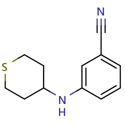 3-[(thian-4-yl)amino]benzonitrile图片