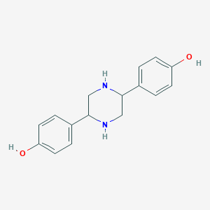 2,5-Bis(4-hydroxyphenyl)piperazine图片