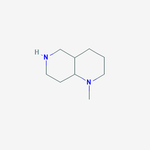 1-methyl-decahydro-1,6-naphthyridine图片