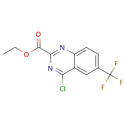 ethyl4-chloro-6-(trifluoromethyl)quinazoline-2-carboxylate图片