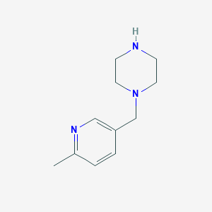 1-[(6-Methylpyridin-3-yl)methyl]piperazine图片