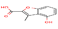4-hydroxy-3-methyl-1-benzofuran-2-carboxylicacid图片