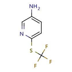 6-[(trifluoromethyl)sulfanyl]pyridin-3-amine图片