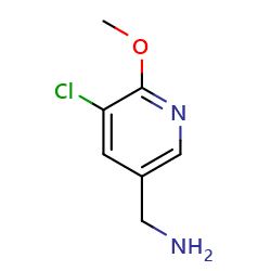 1-(5-chloro-6-methoxypyridin-3-yl)methanamine图片