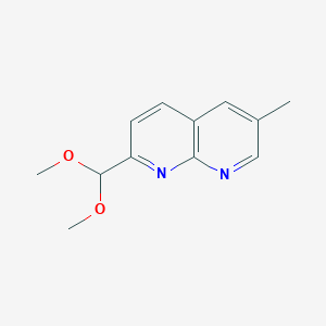 2-(Dimethoxymethyl)-6-methyl-1,8-naphthyridine图片