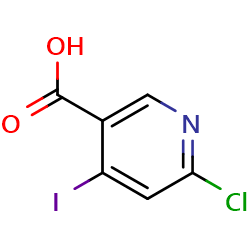 6-chloro-4-iodopyridine-3-carboxylicacid图片