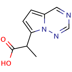 2-{pyrrolo[2,1-f][1,2,4]triazin-7-yl}propanoicacid图片