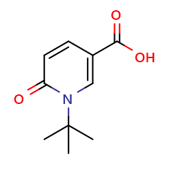 1-tert-butyl-6-oxo-1,6-dihydropyridine-3-carboxylicacid图片