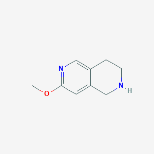 7-Methoxy-1,2,3,4-tetrahydro-[2,6]naphthyridine图片