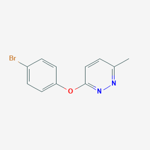 3-(4-Bromophenoxy)-6-methylpyridazine图片