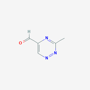 3-methyl-1,2,4-triazine-5-carbaldehyde图片
