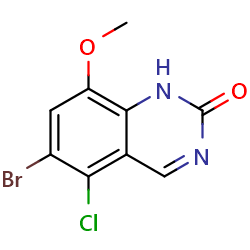 6-bromo-5-chloro-8-methoxy-1,2-dihydroquinazolin-2-one图片