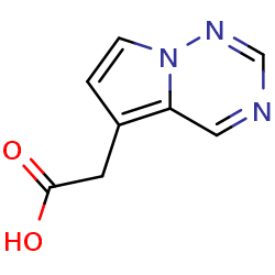 2-{pyrrolo[2,1-f][1,2,4]triazin-5-yl}aceticacid图片