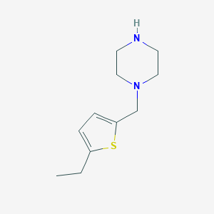 1-[(5-ethyl-2-thienyl)methyl]piperazine图片
