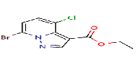 Ethyl7-bromo-4-chloropyrazolo[1,5-a]pyridine-3-carboxylate图片