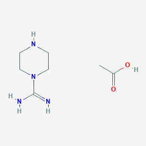 Piperazine-1-carboxamidinium acetate图片