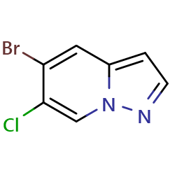 5-Bromo-6-chloropyrazolo[1,5-a]pyridine图片