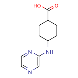 4-[(pyrazin-2-yl)amino]cyclohexane-1-carboxylicacid图片