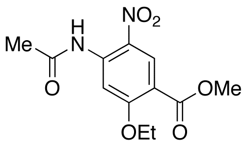 4-(Acetylamino)-2-ethoxy-5-nitrobenzoic Acid Methyl Ester图片