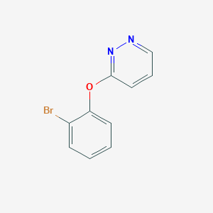 3-(2-Bromophenoxy)pyridazine图片