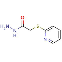2-(pyridin-2-ylsulfanyl)acetohydrazide图片
