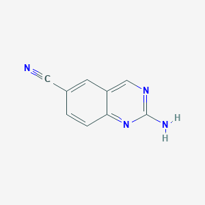 2-aminoquinazoline-6-carbonitrile图片