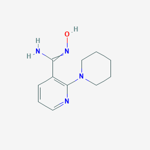 N'-hydroxy-2-(piperidin-1-yl)pyridine-3-carboximidamide图片