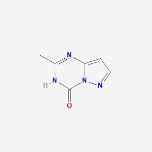 2-Methylpyrazolo[1,5-a][1,3,5]triazin-4(3H)-one图片