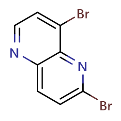 2,8-Dibromo-1,5-naphthyridine图片