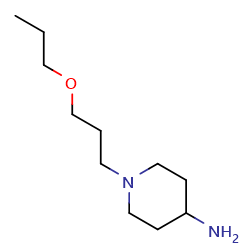 1-(3-propoxypropyl)piperidin-4-amine图片