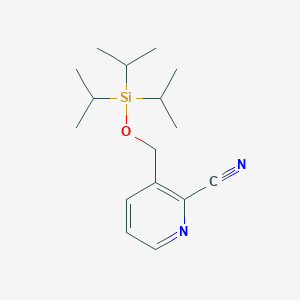 2-Cyano-3-((triisopropylsilyl)ethynyl)pyridine图片