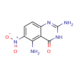 2,5-diamino-6-nitro-3,4-dihydroquinazolin-4-one图片