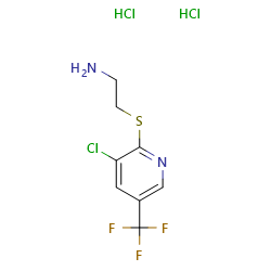 2-{[3-chloro-5-(trifluoromethyl)pyridin-2-yl]sulfanyl}ethan-1-aminedihydrochloride图片