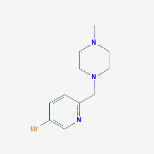 1-[(5-Bromopyridin-2-yl)methyl]-4-methylpiperazine图片