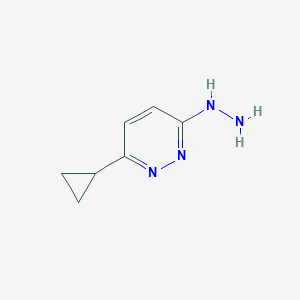 3-cyclopropyl-6-hydrazinylpyridazine图片