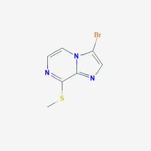 3-Bromo-8-(methylthio)imidazo[1,2-A]pyrazine图片