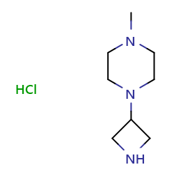 1-(azetidin-3-yl)-4-methylpiperazinehydrochloride图片