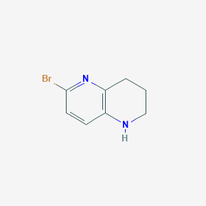 6-Bromo-1,2,3,4-tetrahydro-1,5-naphthyridine图片