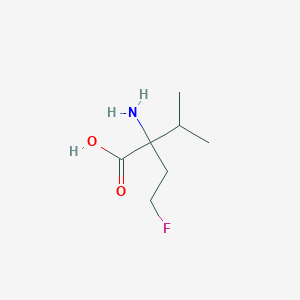 2-amino-2-(2-fluoroethyl)-3-methylbutanoic acid图片