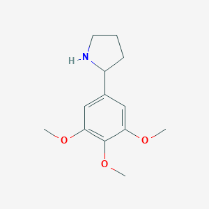 2-(3,4,5-Trimethoxyphenyl)pyrrolidine图片