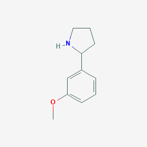 2-(3-methoxyphenyl)pyrrolidine图片