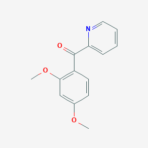 2-(2,4-Dimethoxybenzoyl)pyridine图片