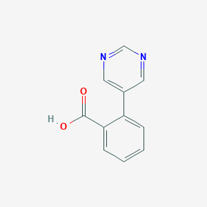 2-(pyrimidin-5-yl)benzoicacid图片