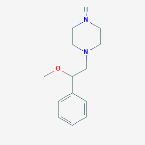 1-(2-methoxy-2-phenylethyl)piperazine图片